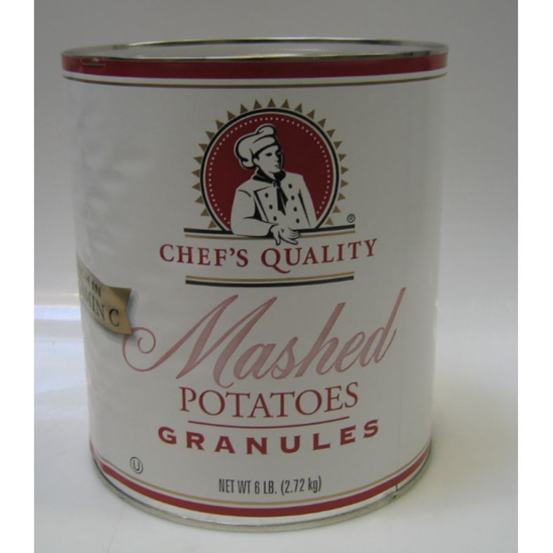 Chef's Quality - Mashed Potato Granules - 6x#10 Cans