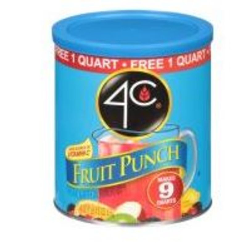 4C - Fruit Punch Mix - 35 Qt