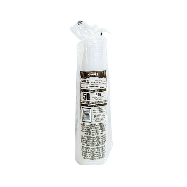 Dart - Practical Fill Cold Cup 16 oz (Translucent) - 1000 ct