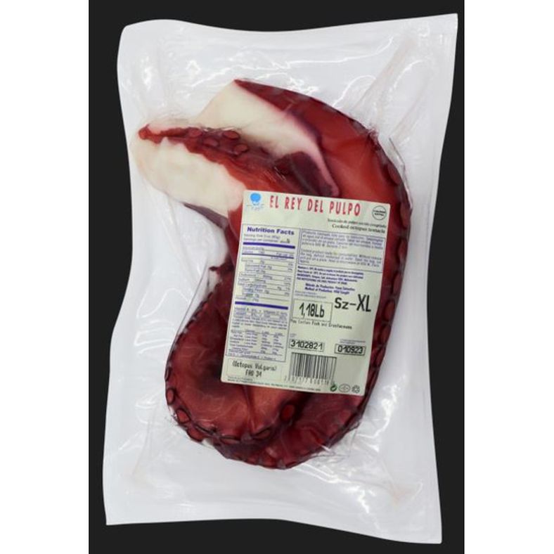 Frozen Fully Cooked Octopus Legs (Extra Large, Vacuum Pack) - 5 lb