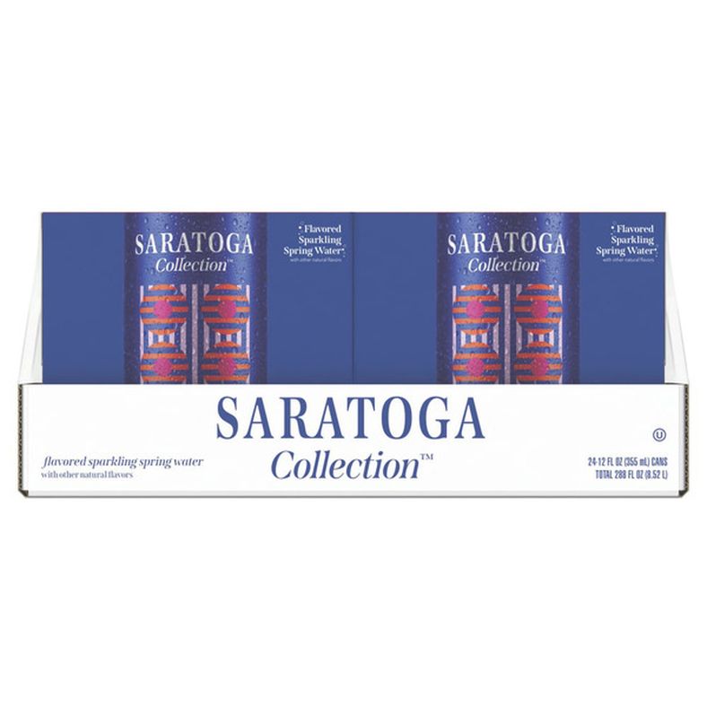 Saratoga - Sparkling Peach - 12 oz