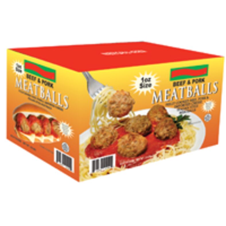 Mama Isabella - Beef & Pork Meatballs (2 oz, Fully Cooked) - 10 lb