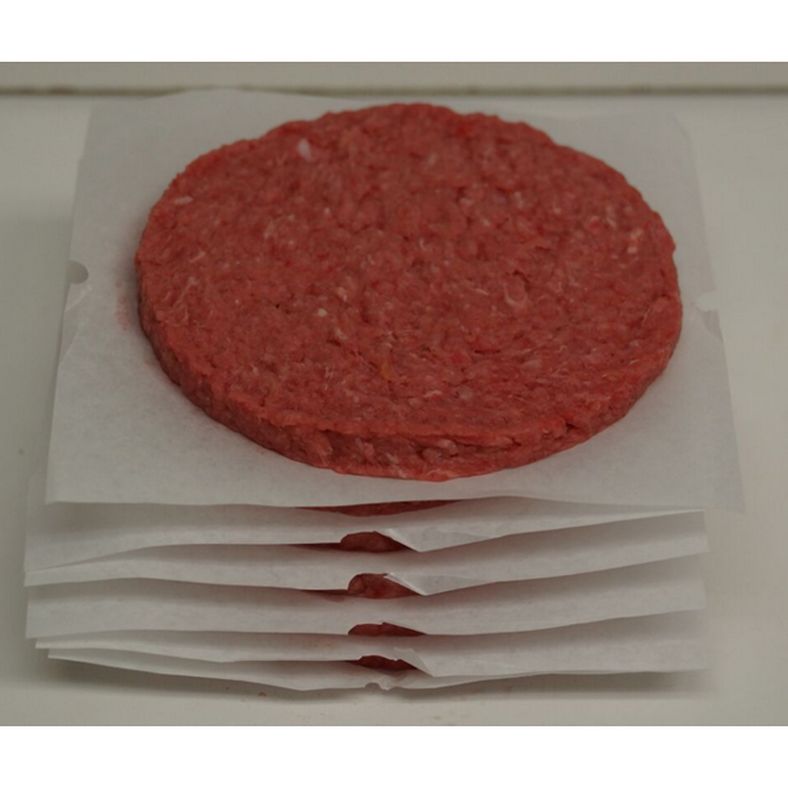 Frozen Beef Hamburger Patty (80/20, 4 oz Thick) - 10 lb