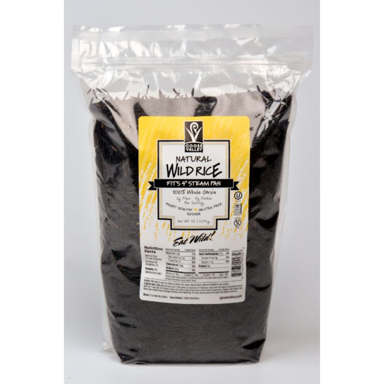 Goose Valley - Black Wild Rice - 5 lb