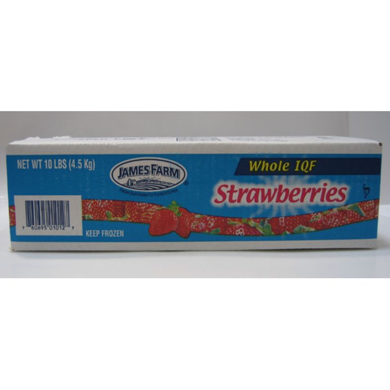 James Farm - Whole Strawberries - 10 lb