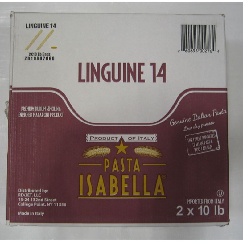 Isabella - Linguine Pasta - Bulk Pack, 2/10 lbs