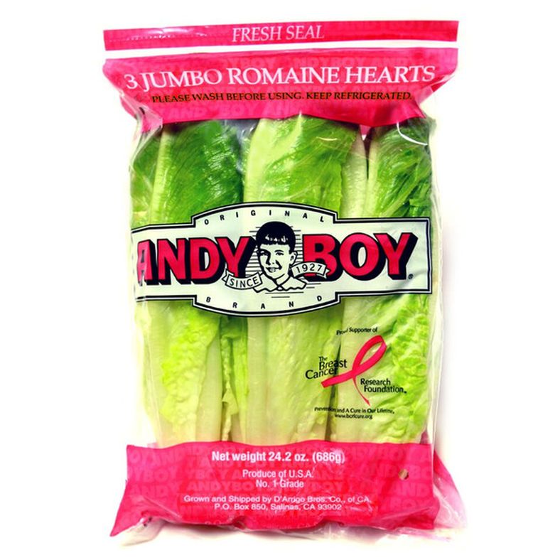 Andy Boy - Romaine Hearts - 7/6 ct