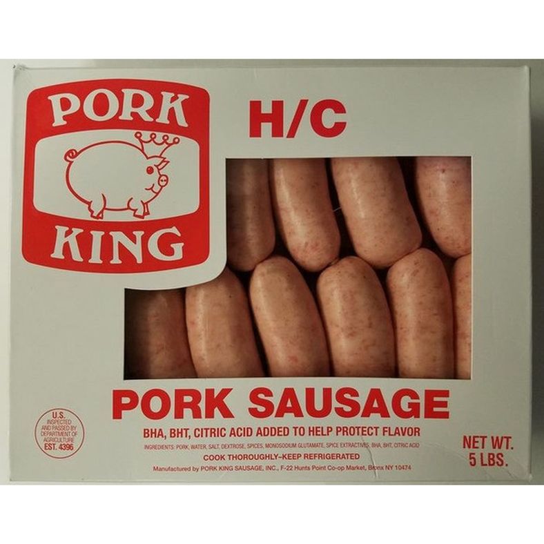 Pork King - Breakfast Pork Sausage (8:1) - 5 lb