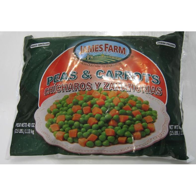 James Farm - IQF Peas & Carrots - 2.5 lb