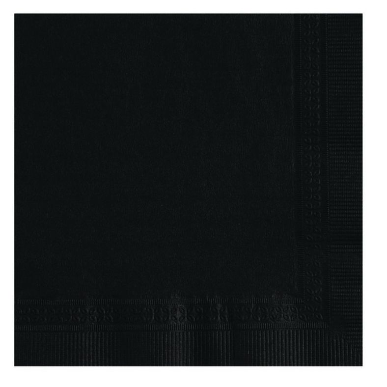 Lapaco - Cocktail Napkin 2-Ply Black (1/4 Fold) - 200 ct