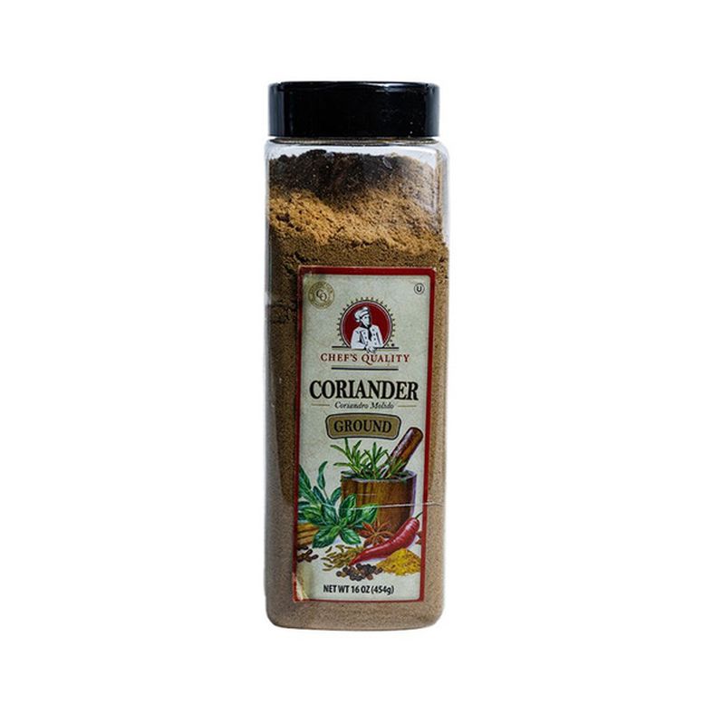 Chef's Quality - Ground Coriander - 1 lb Jar