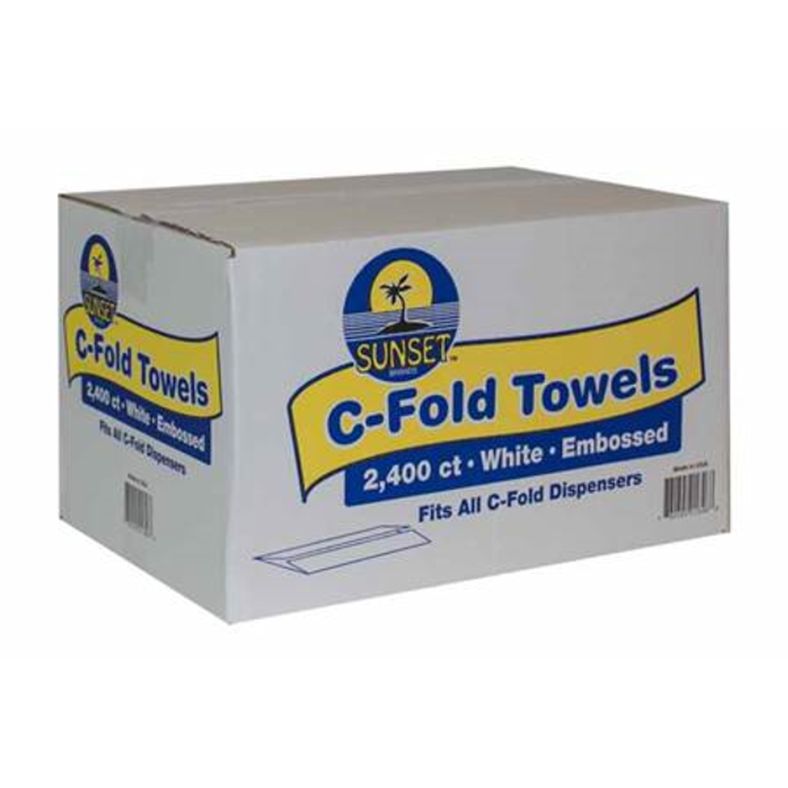 Sunset - C-Fold Towels - 2400 ct