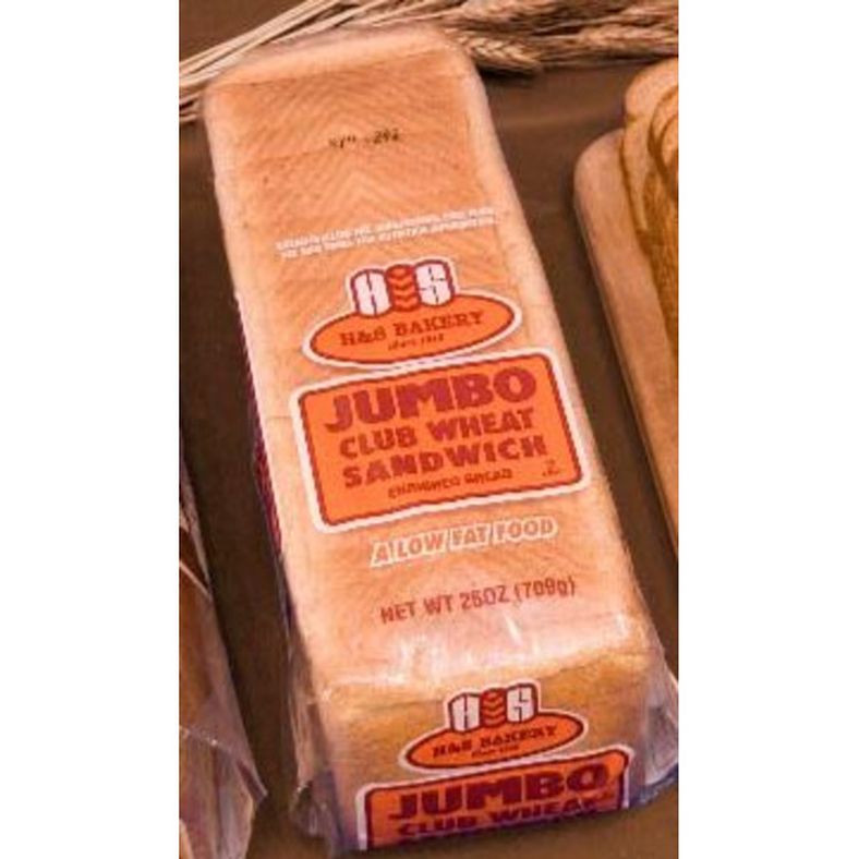 Harvest Pride - Jumbo Club Wheat Bread (27 oz Loaf)