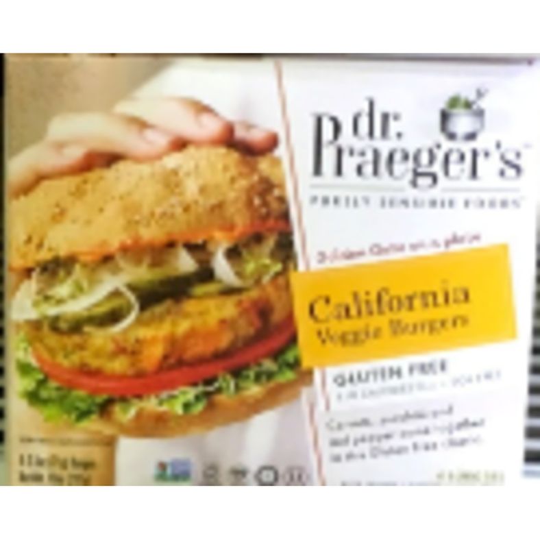 Dr Paeger's - California Veggie Burgers - 40x10 lb