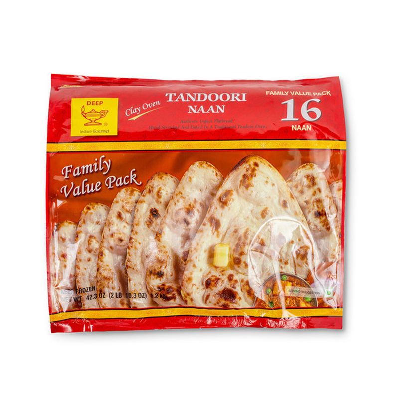 TANDOORI NAAN 8/16CT