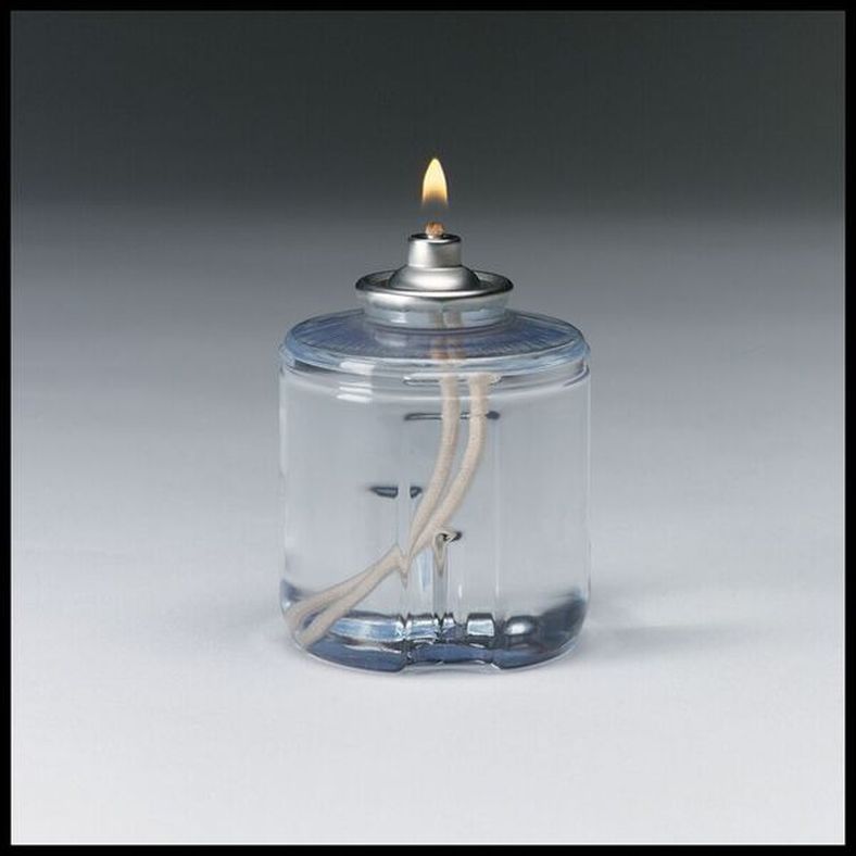 42 Hr Liquid Wax Candle Dispenser Clear Plastic Fuel Cell - 36 ct