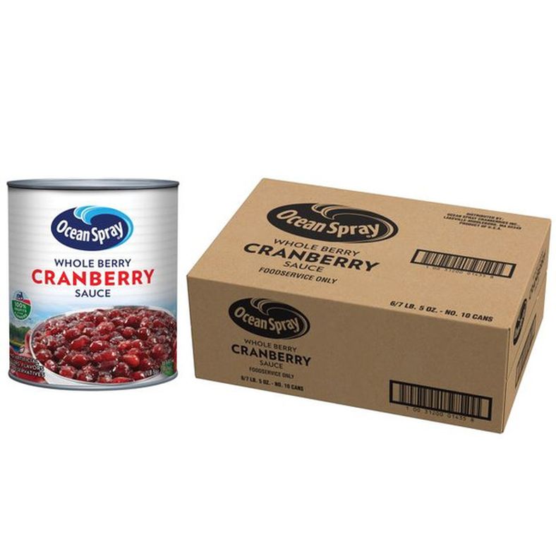 Ocean Spray - Whole Berry Cranberry Sauce - #10 cans
