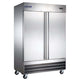 Sir Lawrence - Reach-In Refrigerator 54" - Stainless Steel 2-Door