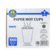 Sunset - White Hot Cup - 8 oz - 1000 ct
