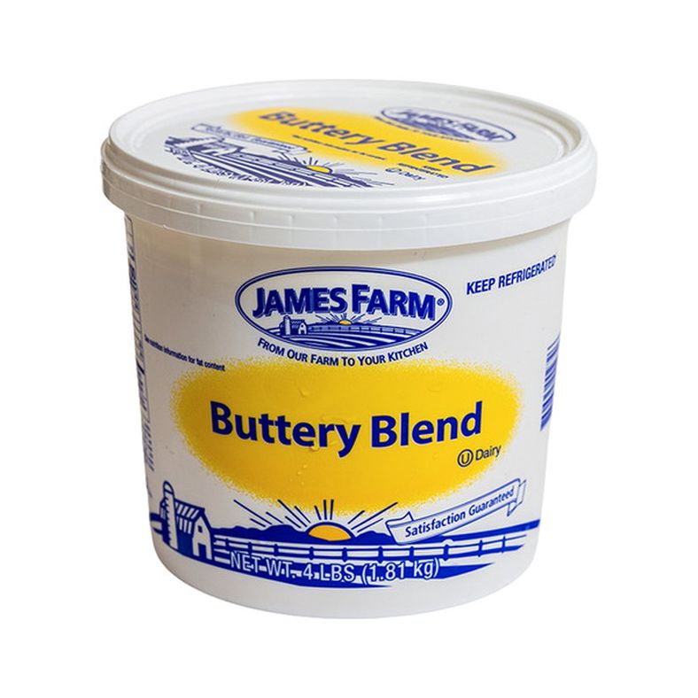 James Farm - Zero Trans Fat Buttery Spread - 4 lb