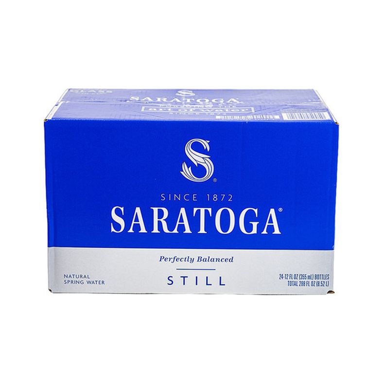 Saratoga - Still Water - 24x12 oz Glass