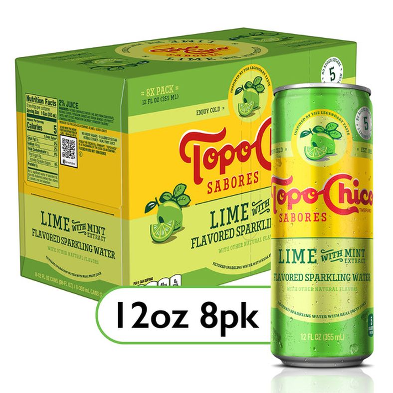 Topo Chico - Sparkling Lime Mini - 12 oz