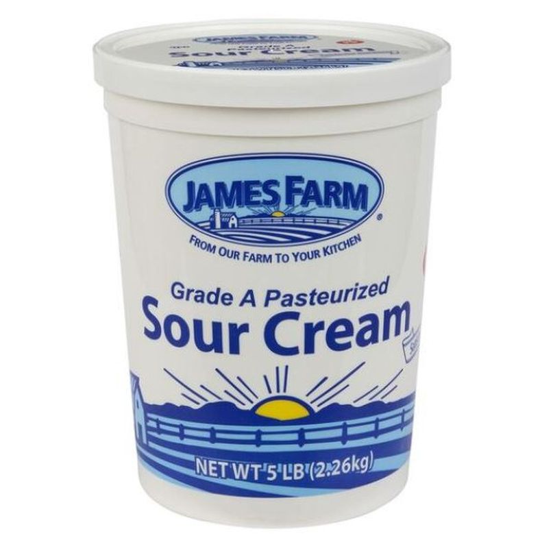 James Farm - Sour Cream - 5 lb
