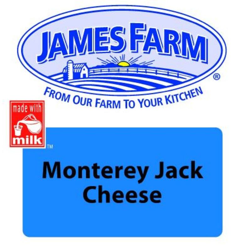 James Farm - Monterey Jack Cheese Loaf - 5 lb