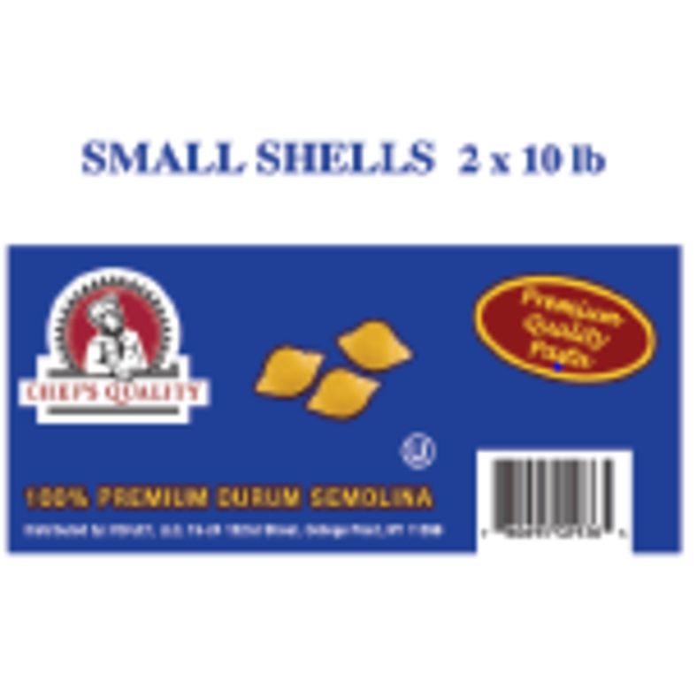 Chef's Quality - Shell Pasta, Small - 2/10 lbs