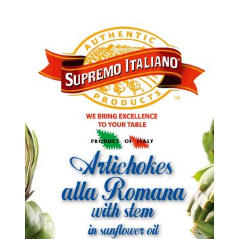 Supremo Italiano - Artichokes with Stems - 67 oz