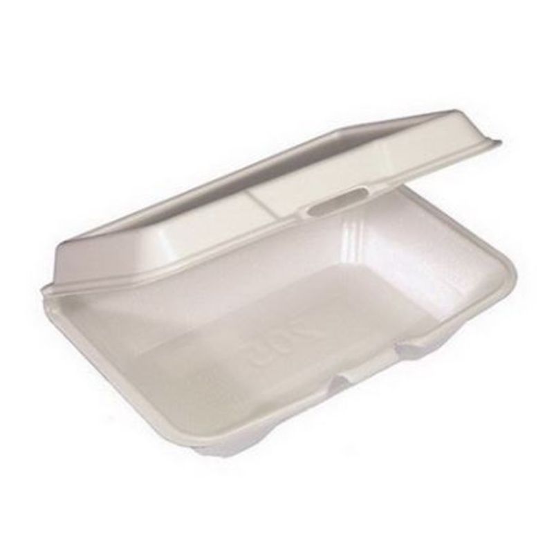 Pactiv - Clear Shallow Foam Hinged Container (9x6) - 150 ct