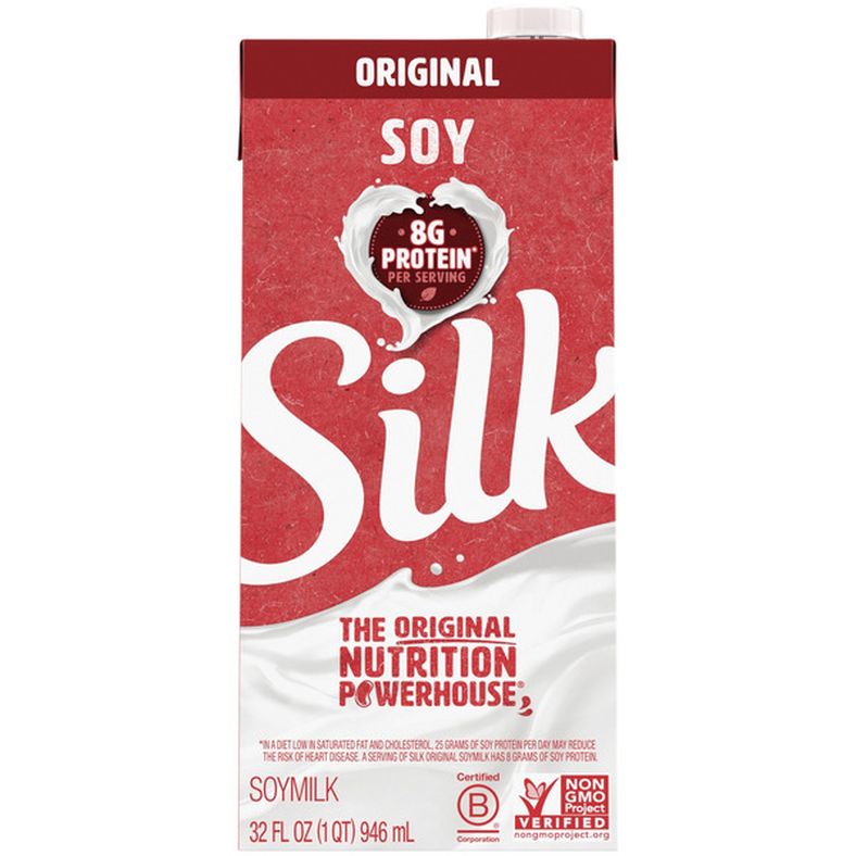 Silk - Original Soy Milk - 6x32 oz