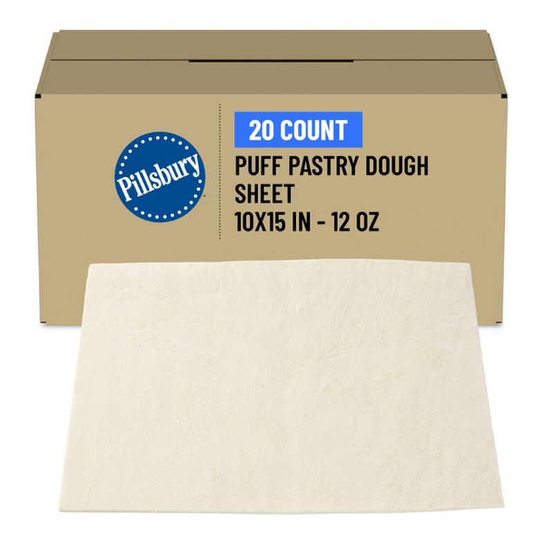 Pillsbury(TM) Frozen Puff Pastry Dough Sheet (20ct) 10" x 15"