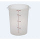 Round Storage Container - 8 Qt - Translucent