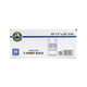 Thank You - White Plastic T-Shirt Bags with Blue (1 mil, 1/6 size) - 500 ct