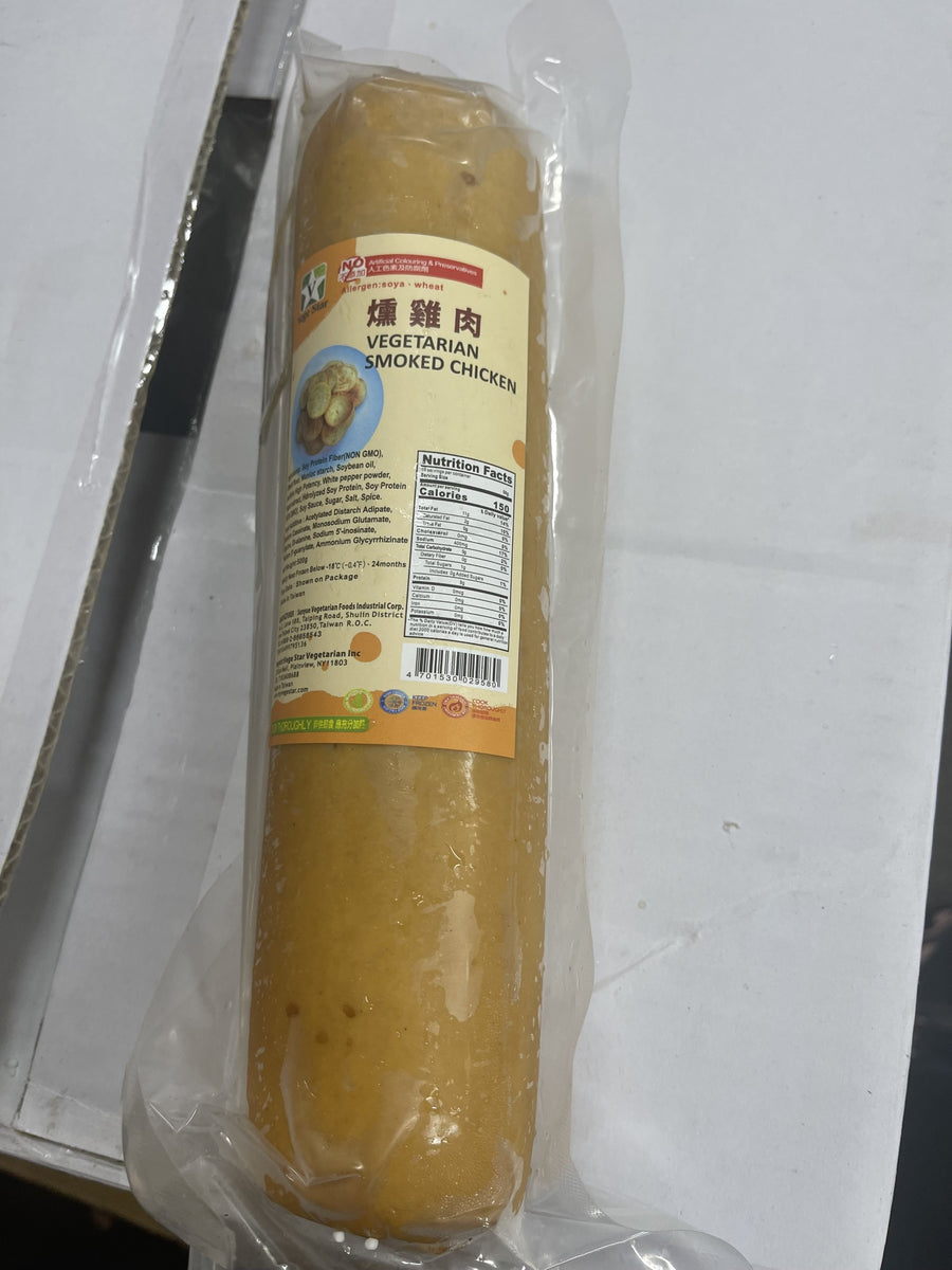 gà hun khói thuần chay