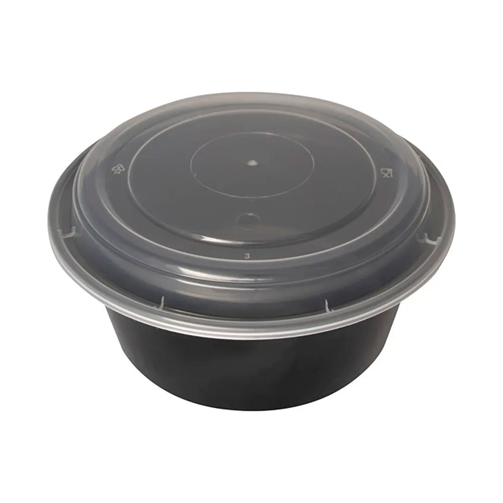 48 OZ BK ROUND 150PC