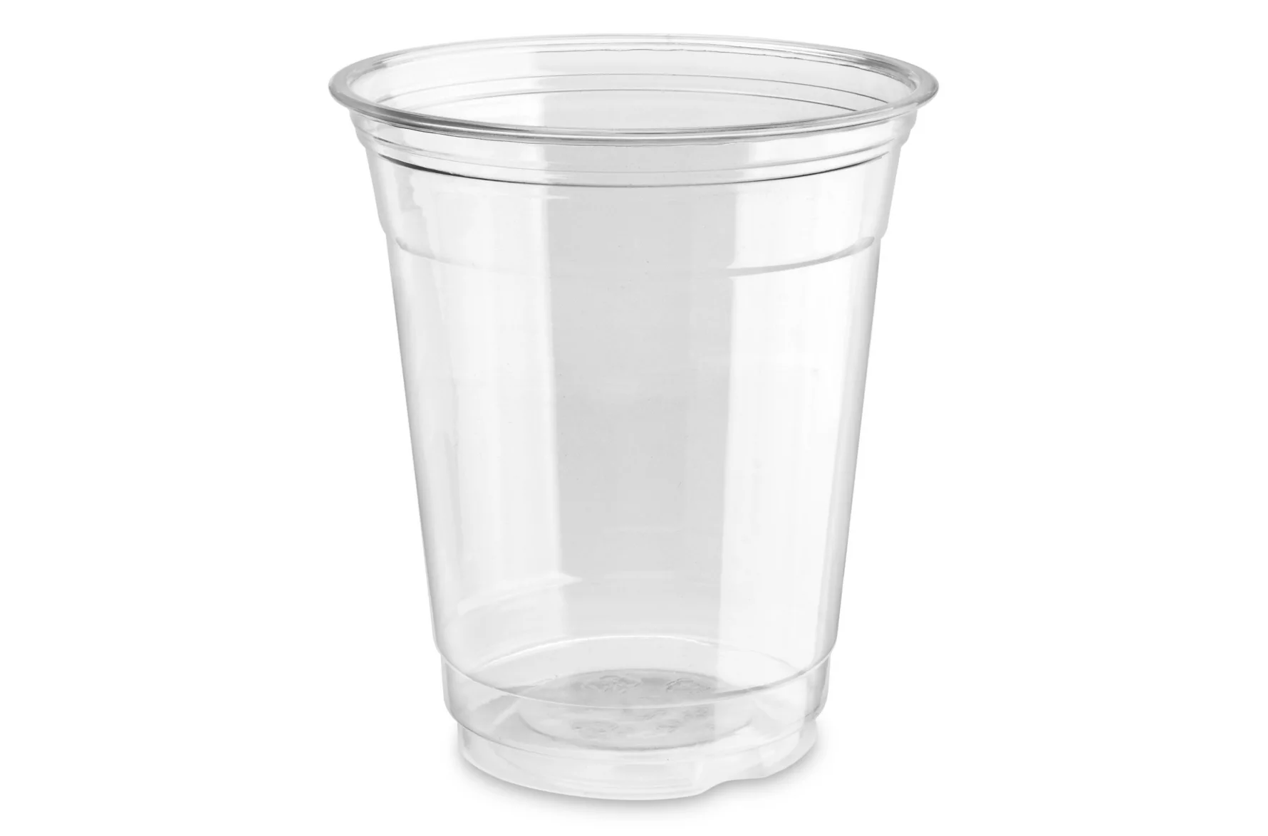 12oz PET Clear Plastic Drinking Cup with Dome Lids - 1000 Count