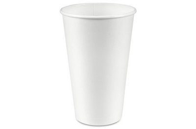 ConverPack 16oz White Paper Drinking Cup - 1000 Count