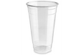 20oz PET Clear Plastic Drinking Cup with Dome Lids - 1000 Count