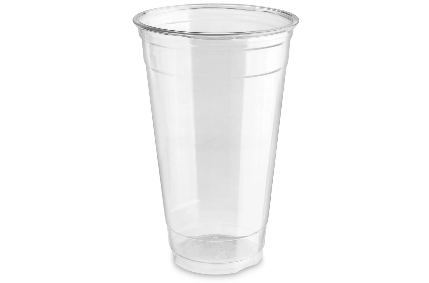 20oz PET Clear Plastic Drinking Cup with Dome Lids - 1000 Count