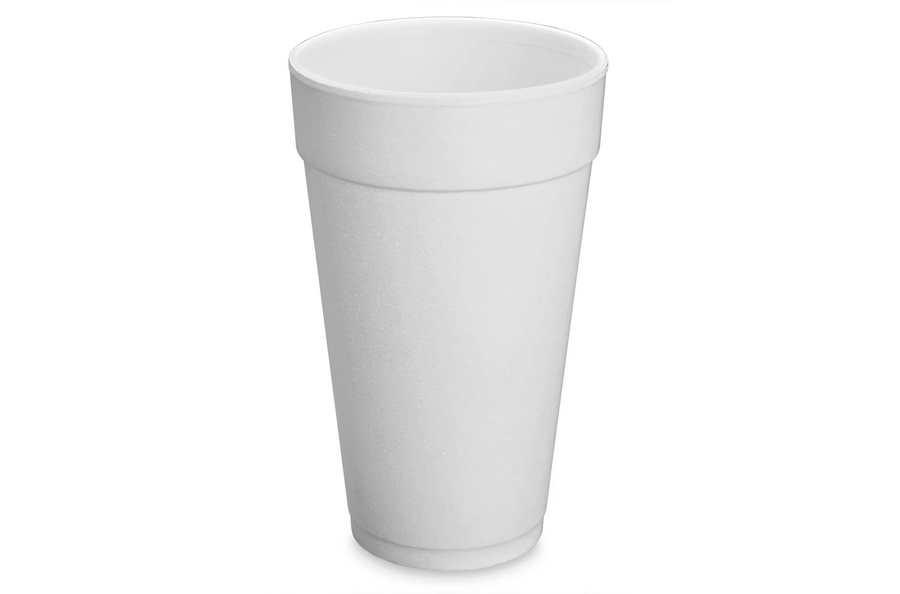 Dart 20oz White Foam Drinking Cup - 500 Count