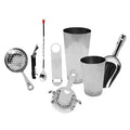 Tablecraft - Stainless Bar Cocktail Shaker Set (28 oz & 16 oz) - 8 pc