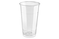 32oz PET Clear Plastic Drinking Cup with Dome Lids - 500 Count