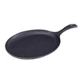 Lodge - Cast Iron Griddle Oval with Handle - 10x7.5"