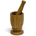 IMUSA - Bamboo Mortar & Pestle Set