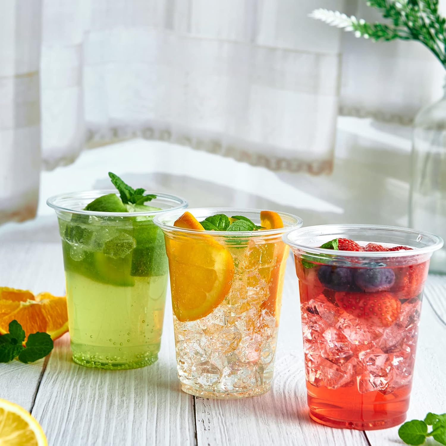 20oz Amore 1000 count PET Disposable Drinking Cups, Crystal Clear, Perfect for Ice Coffee, Smoothie, Soda, or Any Cold Drinks (Copy)