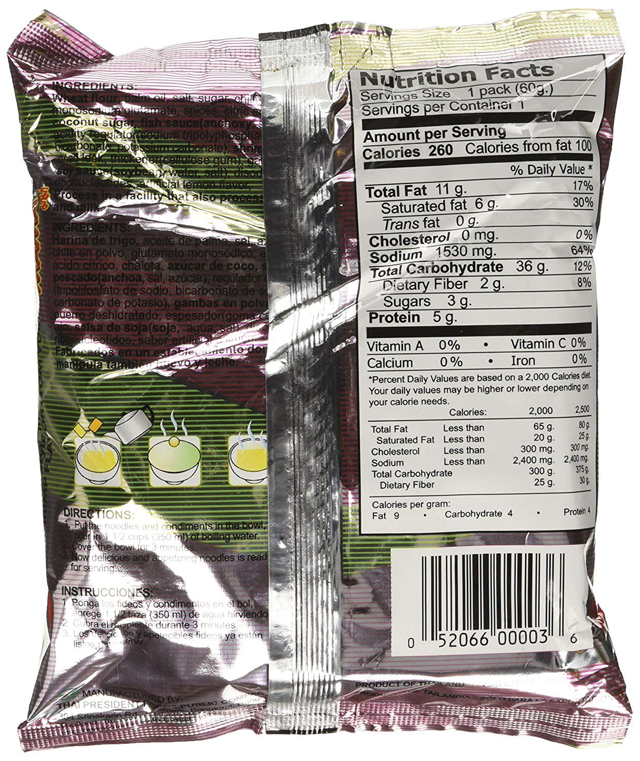 Mama Instant Ramen Noodle Tom Yum Shrimp Flavor 30