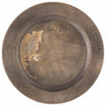 Lodge - Round Wood Underliner (7.25", Walnut Stain)