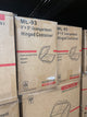 ML-93 Hinged Container 9"x9" 3 Compartments 150 Count Heavy Duty